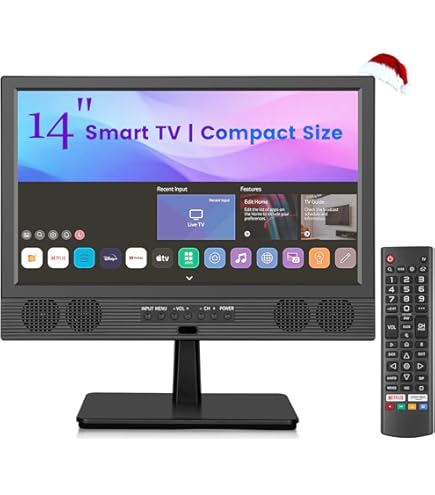 Amazon.com: Feihe 15.6 inch Small Smart TV with Bluetooth Speaker